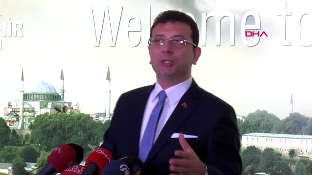 İstanbul-Ekrem İmamoğlu İbb Binasında Açıklama Yaptı
