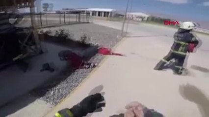 Erzincan İstanbul Havalimanı'nın Alev Kaplanları Erzincan'da Eğitim Görüyor