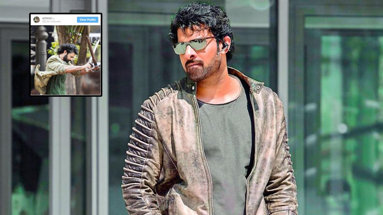 Baahubali Star Prabhas Posted His First Ever Picture On Instagram On Wednesday || Filmibeat Telugu