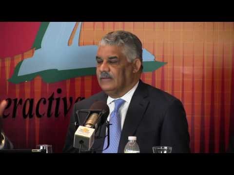 Miguel Vargas comenta ejes principal y propuestas del acuerdo con el PLD para elecciones 2016