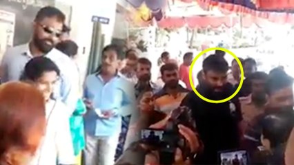 ಪತ್ನಿ ಜತೆಗೆ ಬಂದು ಮತ ಹಾಕಿದ ದರ್ಶನ್ | FILMIBEAT KANNADA