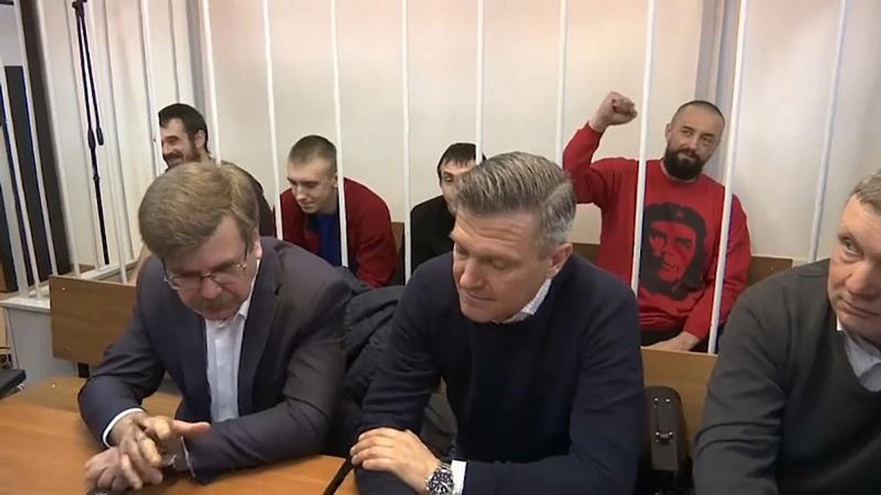 Russland verlängert U-Haft für ukrainische Seeleute