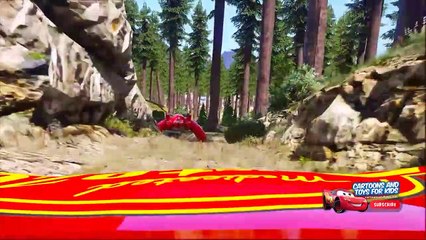 CARS 3 LIGHTNING MCQUEEN VS HOT WHEELS DUNE IT UP RACING