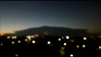 Capixabas filmam tempestade de raios