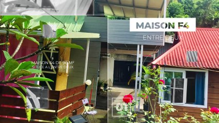 Maison F4 de 96 m² à l'Entre Deux - La Réunion 974 - 240 000 € HAI