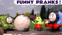 Funny Funlings Pranks with Thomas and Friends and Tom Moss in this Family Friendly Full Episode English Story for Kids as they all play a Game and Prank each other at every Accident!