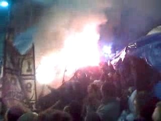 Strasbourg - Nice Fumigene Debut De Match