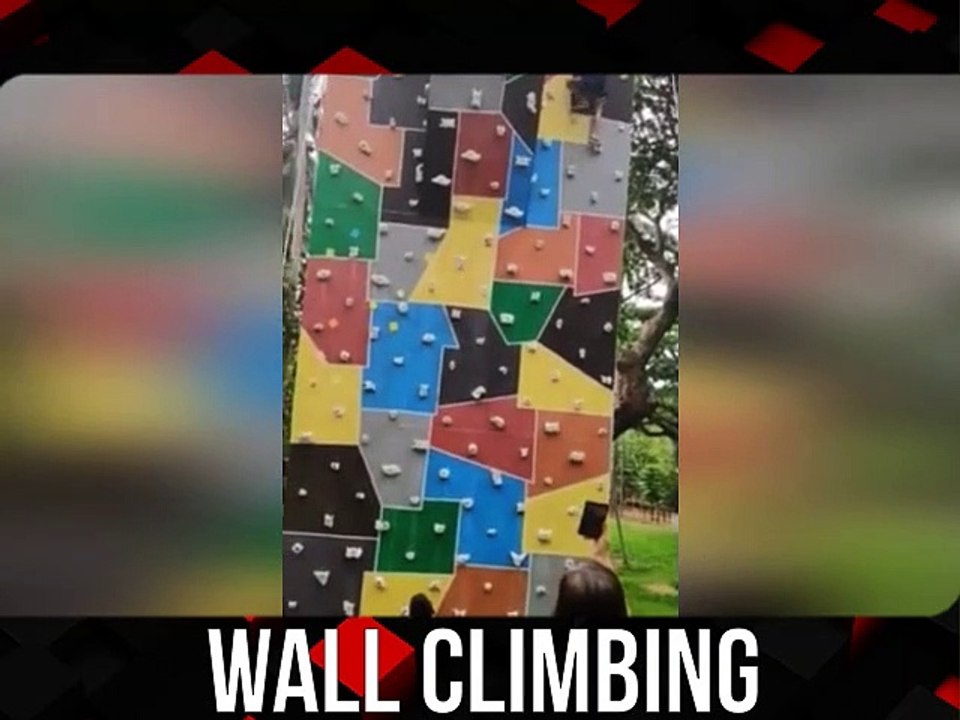 Wall Climbing is fun