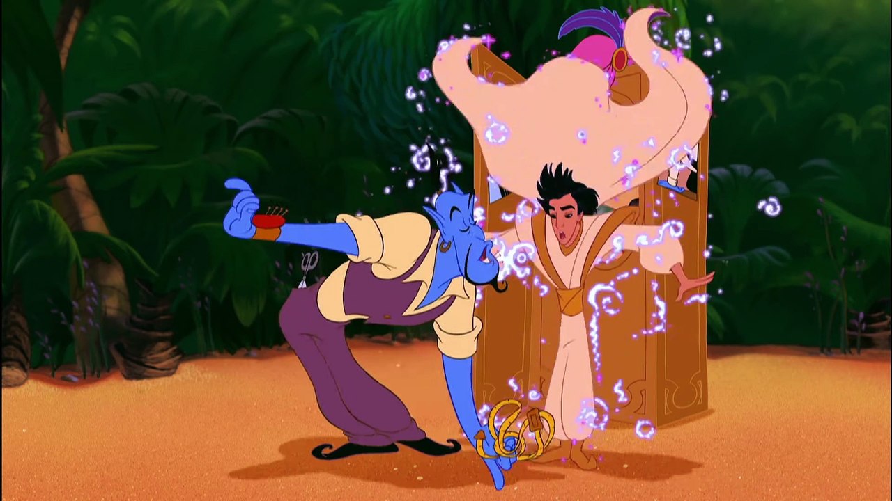 Jasmine Clip- Aladdin wordt een Prins