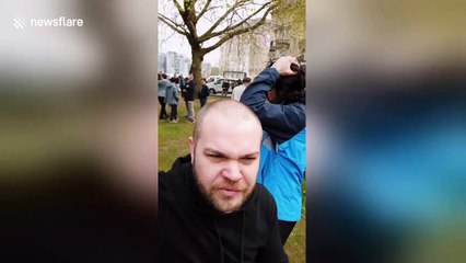 'Thousands' of people swarm Oowee Diner's free burger event in Bristol