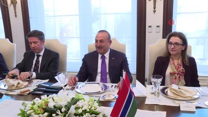 Dışişleri Bakanı Çavuşoğlu: '15 Temmuz hain darbe girişiminden sonra Gambiya'nın bizimle gösterdiği dayanışmasını hiçbir zaman unutmayız. Gambiya FETÖ okullarını kapatan ilk ülke olmuştur.'