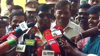 சென்னை சாலிகிராமத்தில் உள்ள வாக்குசாவடியில் வாக்களித்தார் நடிகர் வடிவேலு -வீடியோ