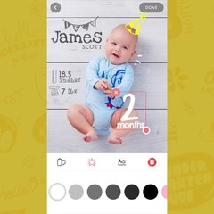 Best Baby Pic & Baby Bump Pic Editor App for iPhone - Baby Story