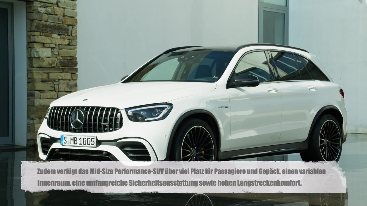 Die neuen Mercedes-AMG GLC 63 4MATIC+ Modelle Überblick