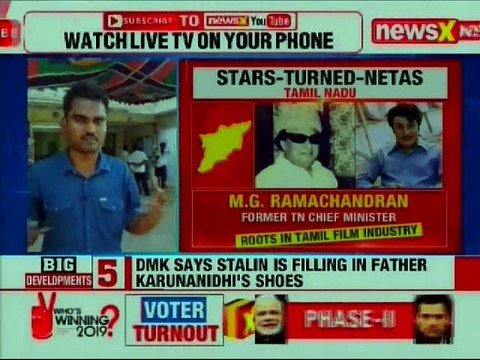 From Jayalalithaa to Rajinikanth, Actors-turned Politicians in Tamil Nadu, Lok Sabha Elections 2019