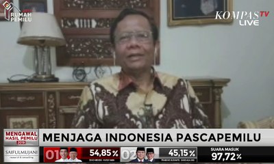 Mahfud MD: Semua Bisa Mengawal Hasil Hitung KPU
