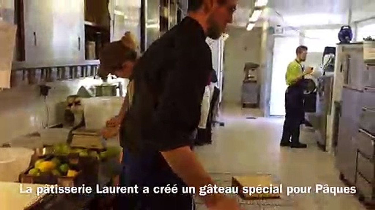 La pâtisserie Laurent à Saint-Dié crée un entremets de Pâques