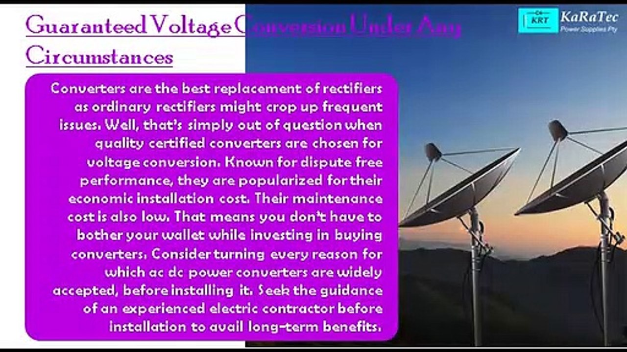 Top 3 Reasons to Invest in AC DC Power Converters