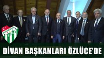 Divan Başkanları Özlüce'de Buluştu