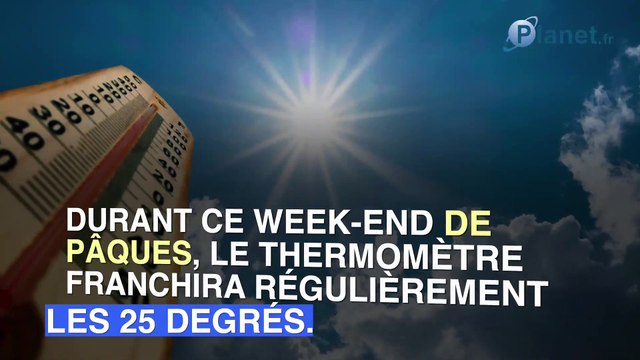 Météo : un week-end de Pâques estival