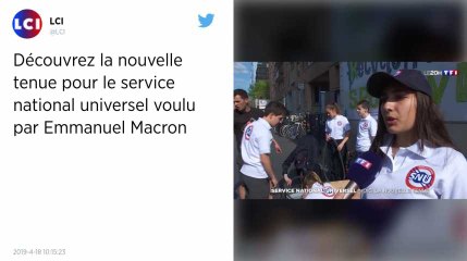 Bleu marine et blanche, la tenue du service national universel dévoilée