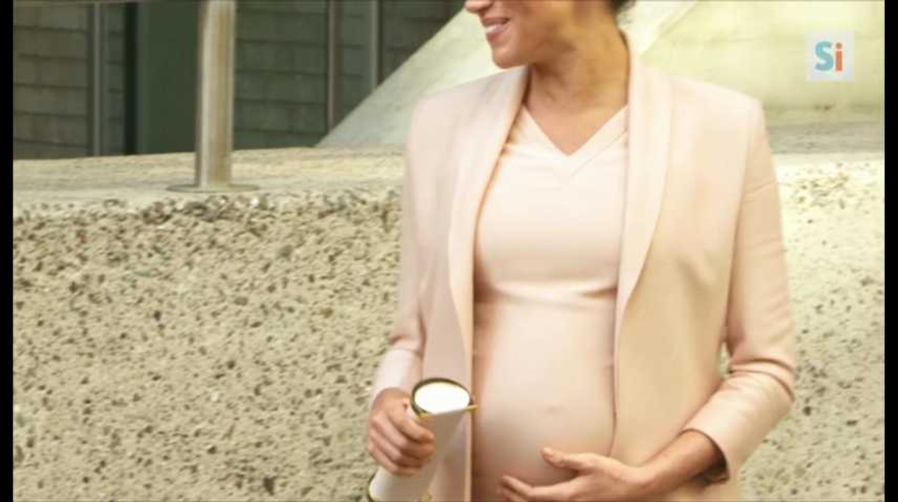 Meghan Markle lors de sa visite du National Theatre à Londres le 30 janvier 2019