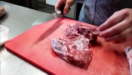 L’agneau de Pâques vu par le chef vésulien Boris Monnin