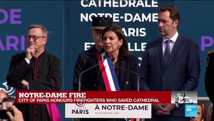 "At the peril of your life you have saved part of our own lives," says Mayor Hidalgo