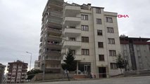 Trabzon'da İstinat Duvarlarında Çatlak Oluşan 4 Katlı Bina Boşaltıldı