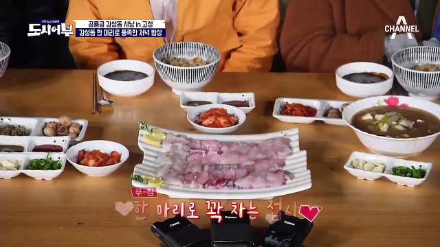 [고성 특집] 공룡급 감성돔 한 마리에도 진수성찬♡ (ft. 황금배지 도둑 경규)