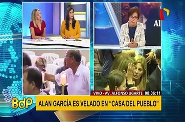 Mercedes Cabanillas: “La policía no debió dejar solo a Alan García”