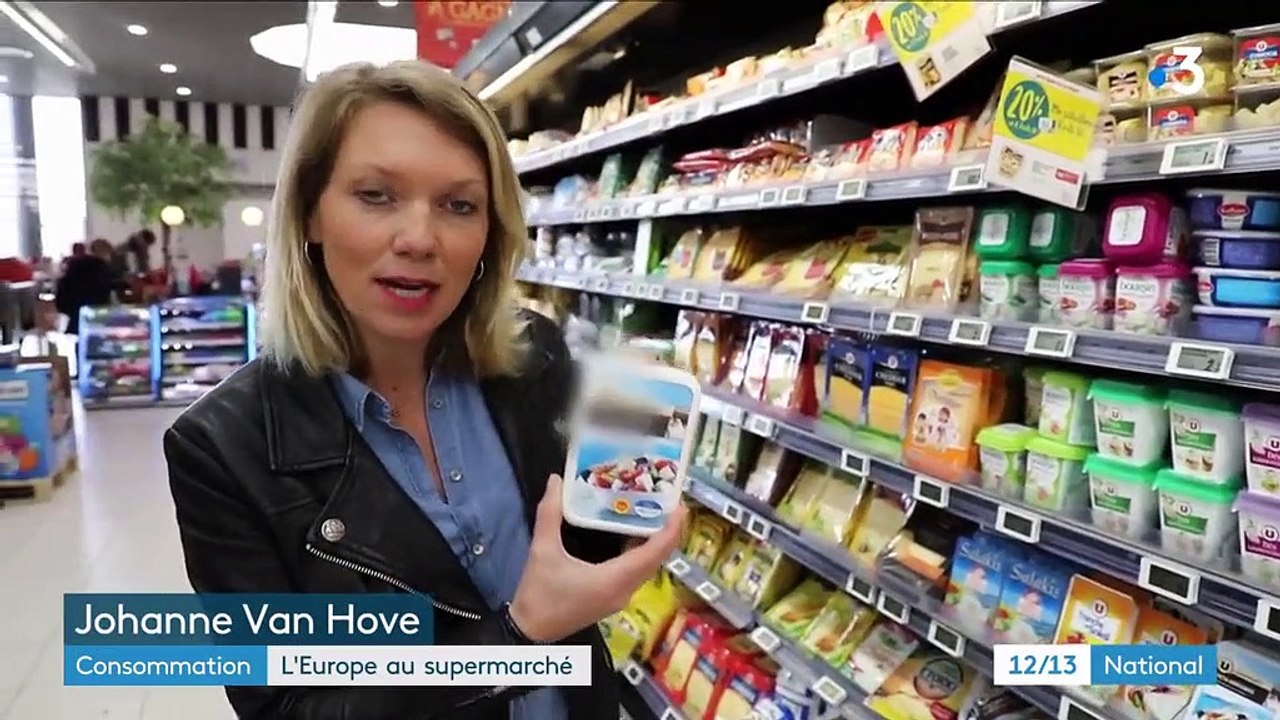 Consommation : au supermarché, l'Europe à portée de main