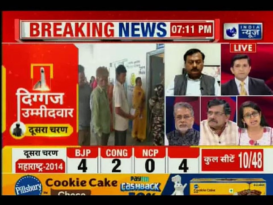 Lok Sabha Election 2019, 12 राज्यों की 95 सीटों पर हुआ मतदान, Bharatiya Janata Party, Congress