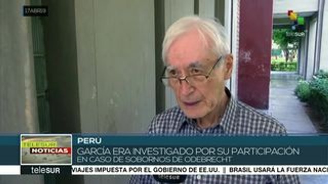 Peruanos lamentan muerte de Alan García, piden seguir investigando
