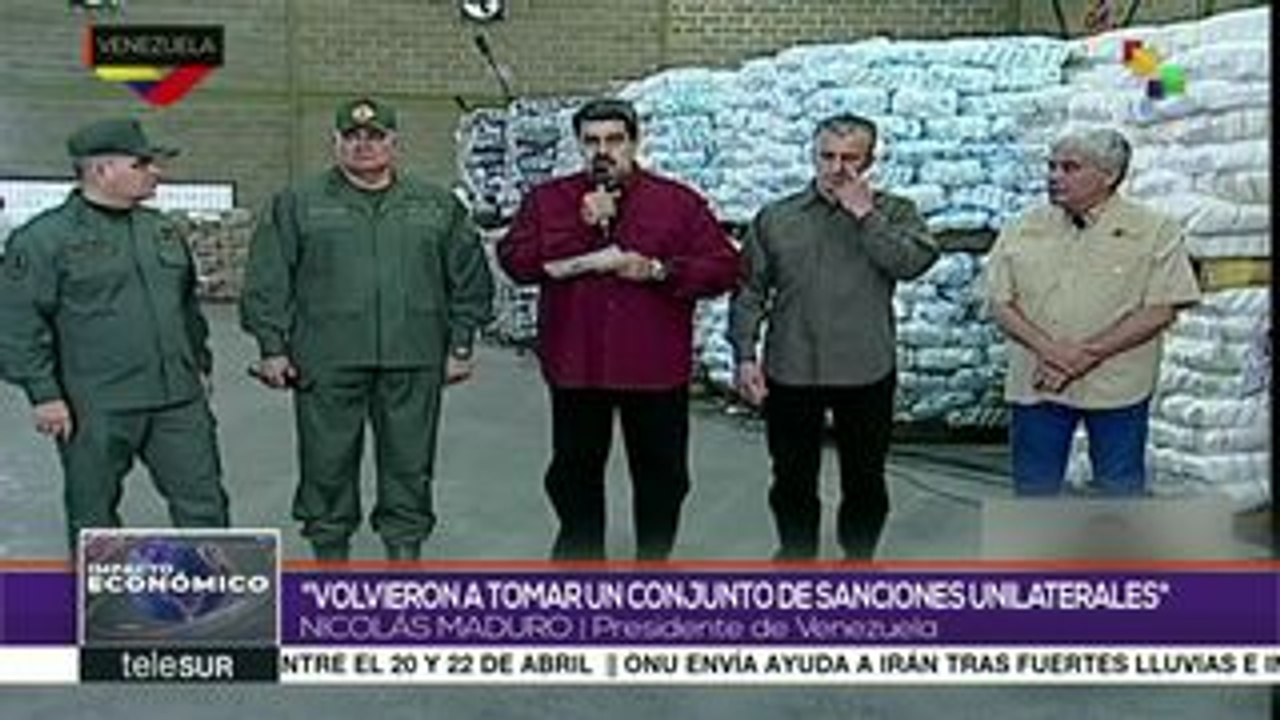 Pdte. Maduro condena nuevas sanciones de EE.UU. contra el BCV