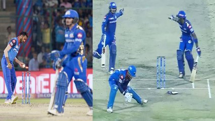 IPL 2019 MI vs DC: Quinton de Kock run-out after a big mix-up with Suryakumar Yadav| वनइंडिया हिंदी