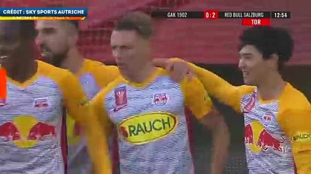 Le sang-froid devant le but de Hannes Wolf avec le Red Bull Salzbourg