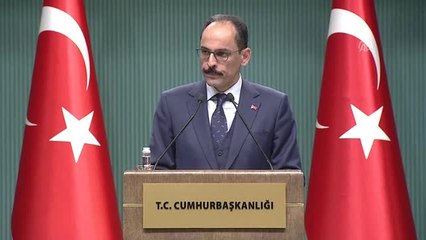 Kalın: "(Kıdem Tazminatı Fonu) Tedirgin Olacak Bir Durum Söz Konusu Değil"