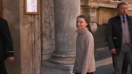 Грета Тунберг выступила в итальянском сенате