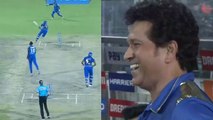 IPL 2019 MI vs DC: Krunal Pandya's funny single makes Sachin Tendulkar laughs  | वनइंडिया हिंदी