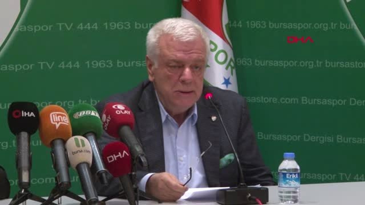 Spor Bursaspor'da Ali Ay Eleştirilere Cevap Verdi