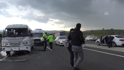 Tekirdağ'da Öğrenci Servisi Devrildi: 16 Yaralı - Tekirdağ