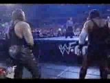 brothers of destruction vs austin & triple h part 1