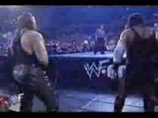 brothers of destruction vs austin & triple h part 1