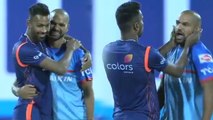 IPL 2019 MI vs DC: Hardik Pandya-Shikhar Dhawan Bromance Ahead DC vs MI match | वनइंडिया हिंदी