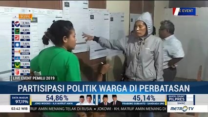 Partisipasi Warga Perbatasan dalam Pemilu 2019 Meningkat