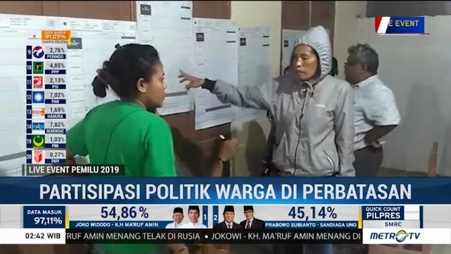 Partisipasi Warga Perbatasan dalam Pemilu 2019 Meningkat