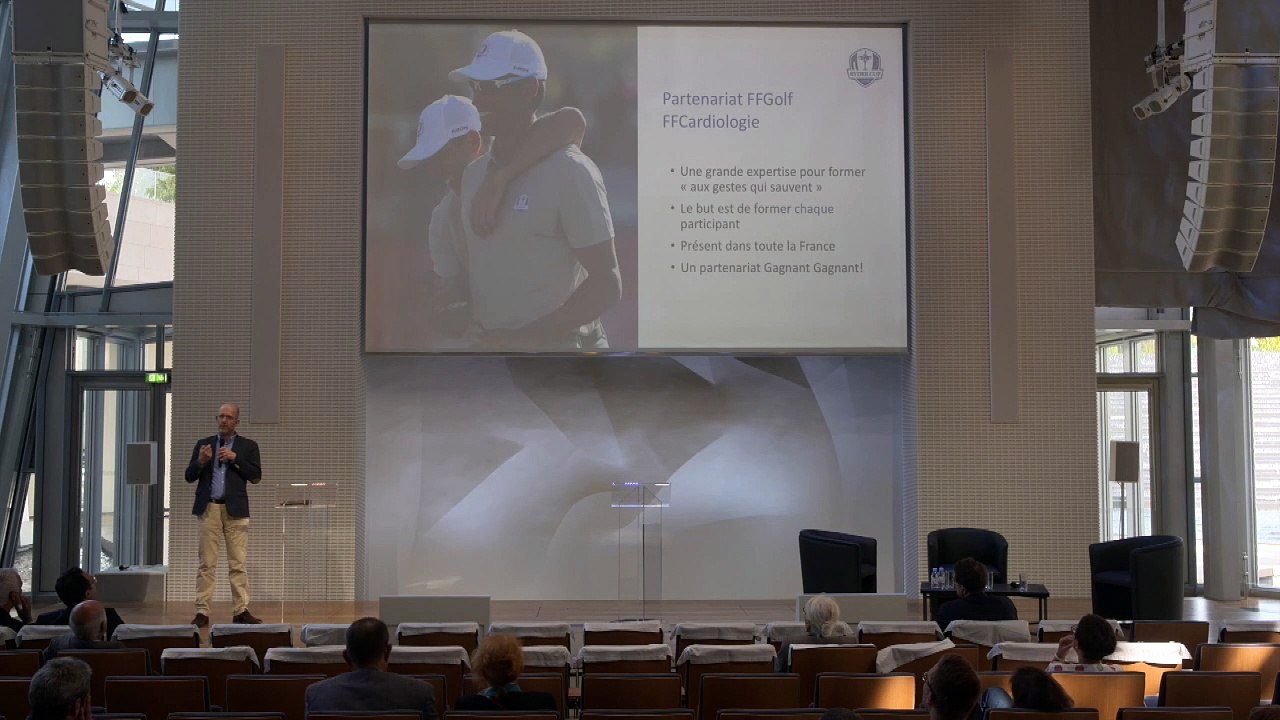 Forum Ryder Cup Golf et Santé : optimiser la prévention cardiovasculaire chez le golfeur (Grégory Perrard)