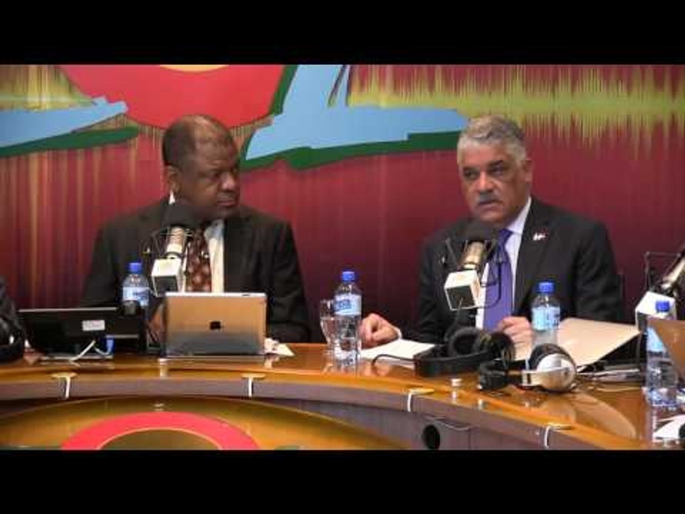 Canciller Miguel Vargas comenta se van abrir 3 nuevas embajadas Libano, Vietnam y Turquia