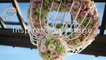 DIY- hula hoop chandelier DIY- hula hoop wreath DIY wedding decor DIY hula hoop decoration part 2